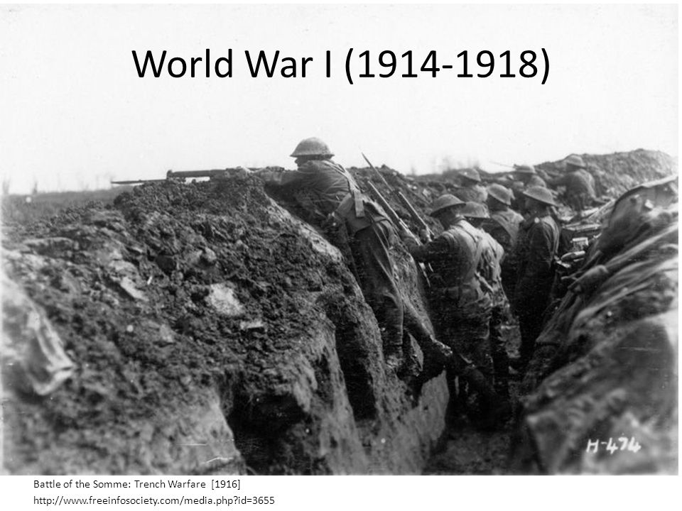 The significance of trench warfare in world war i